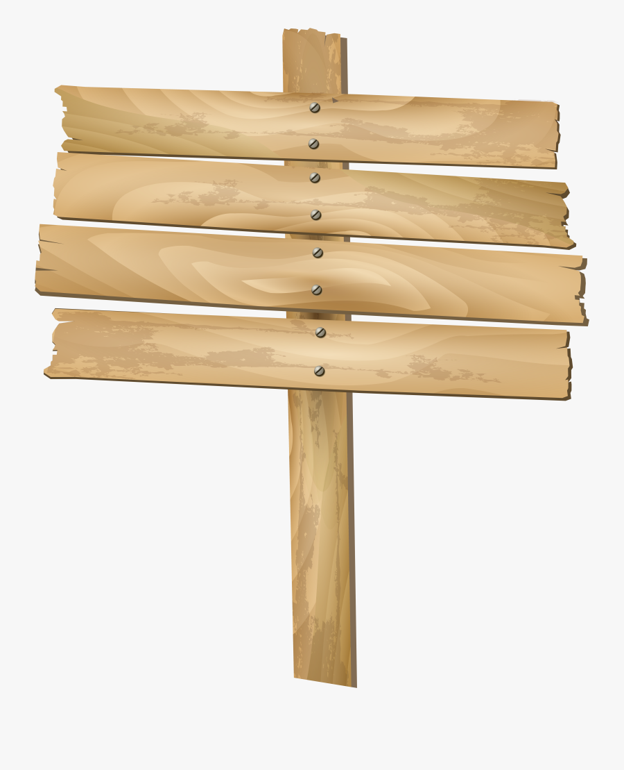 Sign Clipart Rustic Wood, Transparent Clipart