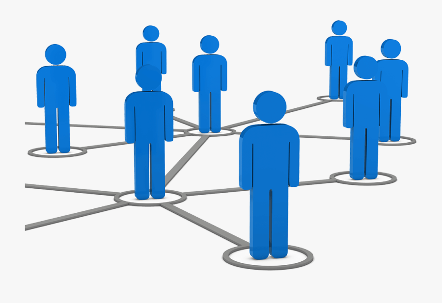 People Network Red, Transparent Clipart