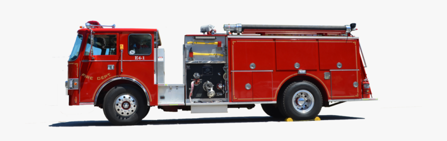 Firetruck Png - Coche De Bombero Png, Transparent Clipart