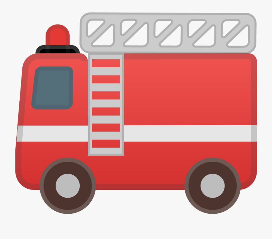 Fire Truck Clipart To You - Fire Truck Emoji, Transparent Clipart