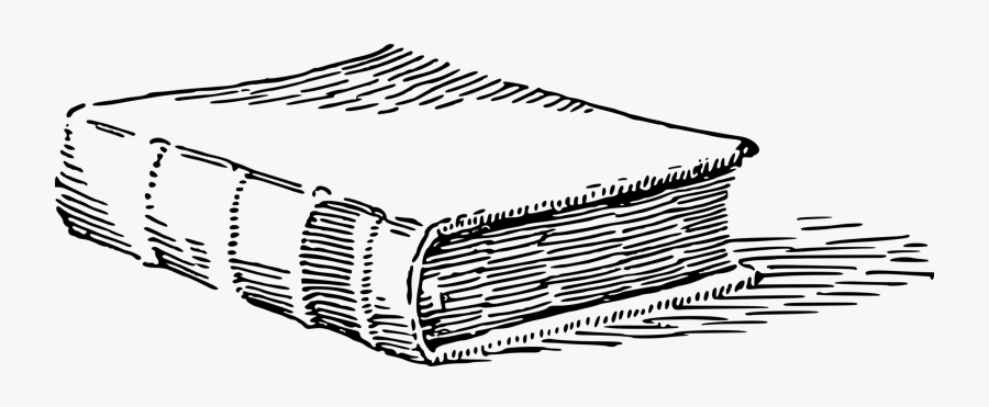 Book Clipart Pdf - Line Art, Transparent Clipart