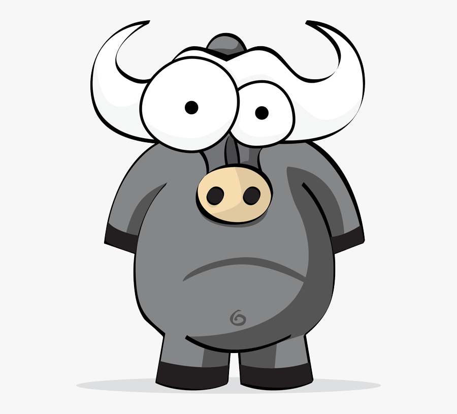 Buffalo Cartoon Png, Transparent Clipart