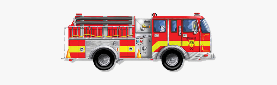 Fire Truck Png Background Clipart - Fire Trucks, Transparent Clipart