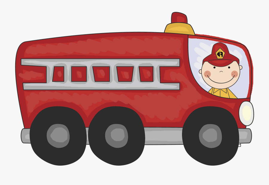 Vintage Fire Truck Clipart Free Clipart Images - Clip Art, Transparent Clipart