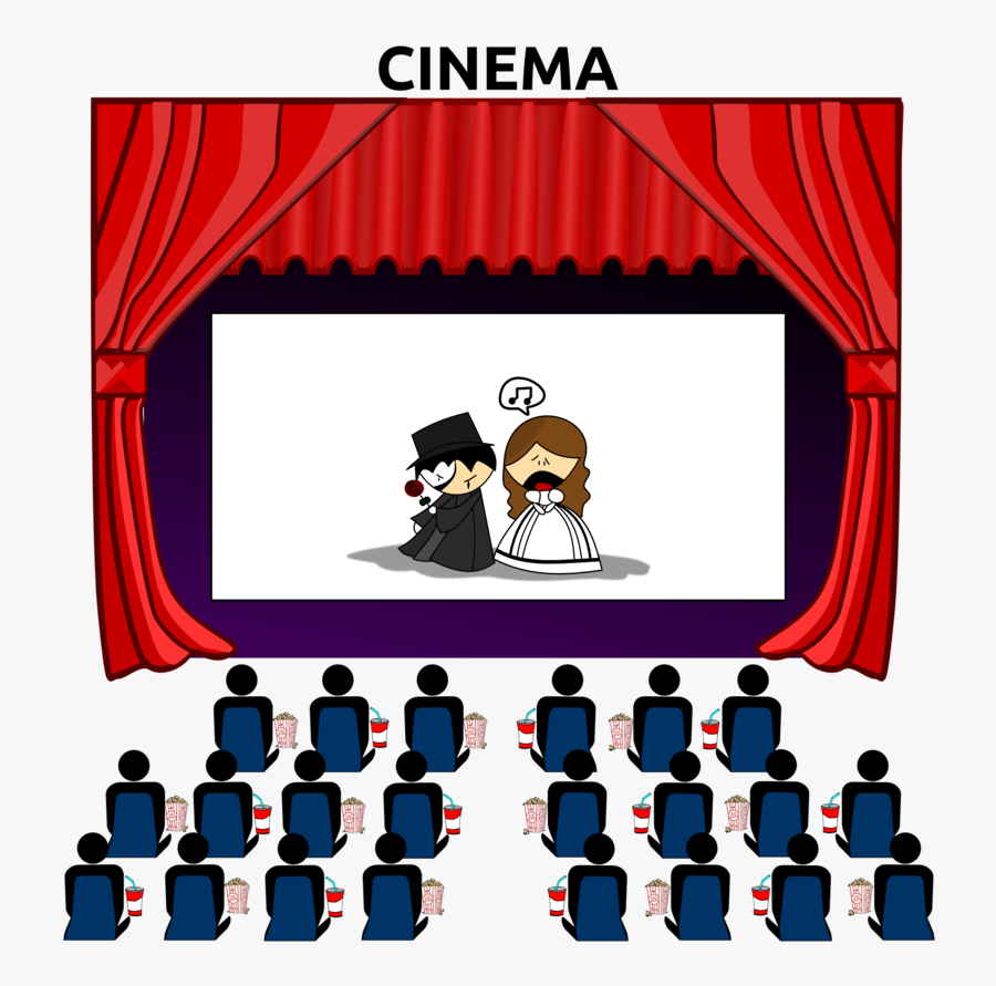 Theater Clipart - Movie Theater Clipart, Transparent Clipart