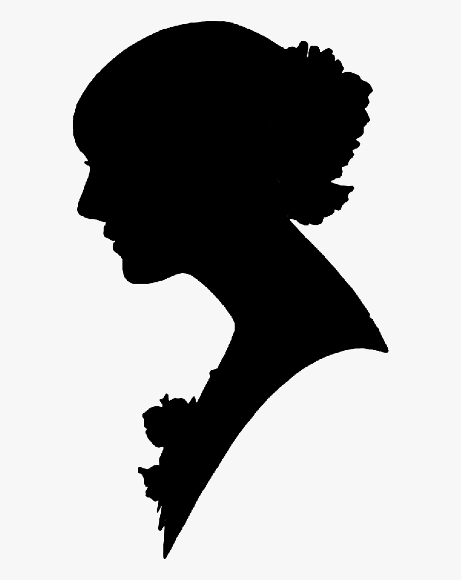 Holmes Silhouette Clipart Book Characters Sherlock - Victorian Woman Silhouette Png, Transparent Clipart
