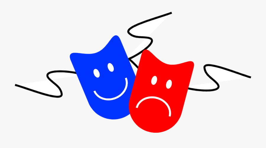 Drama Theatre Mask Clip Art - Drama Clipart Transparent Background, Transparent Clipart