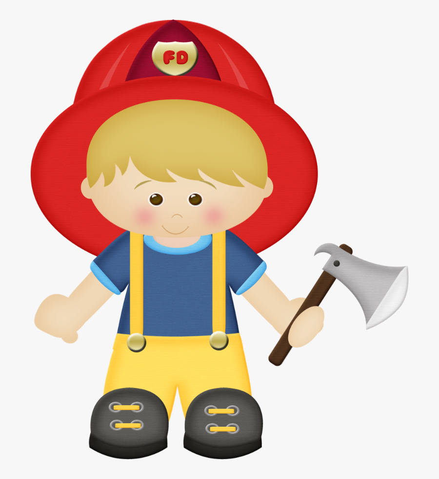Bombeiros E Polícia - Clipart Bombeiro, Transparent Clipart