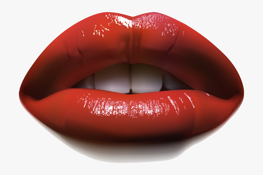 Clip Art Free Png Transparent Images - Red Lips Png, Transparent Clipart