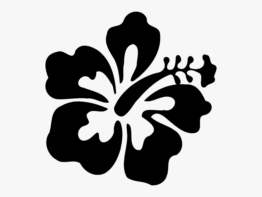 Red Hibiscus Clipart, Transparent Clipart