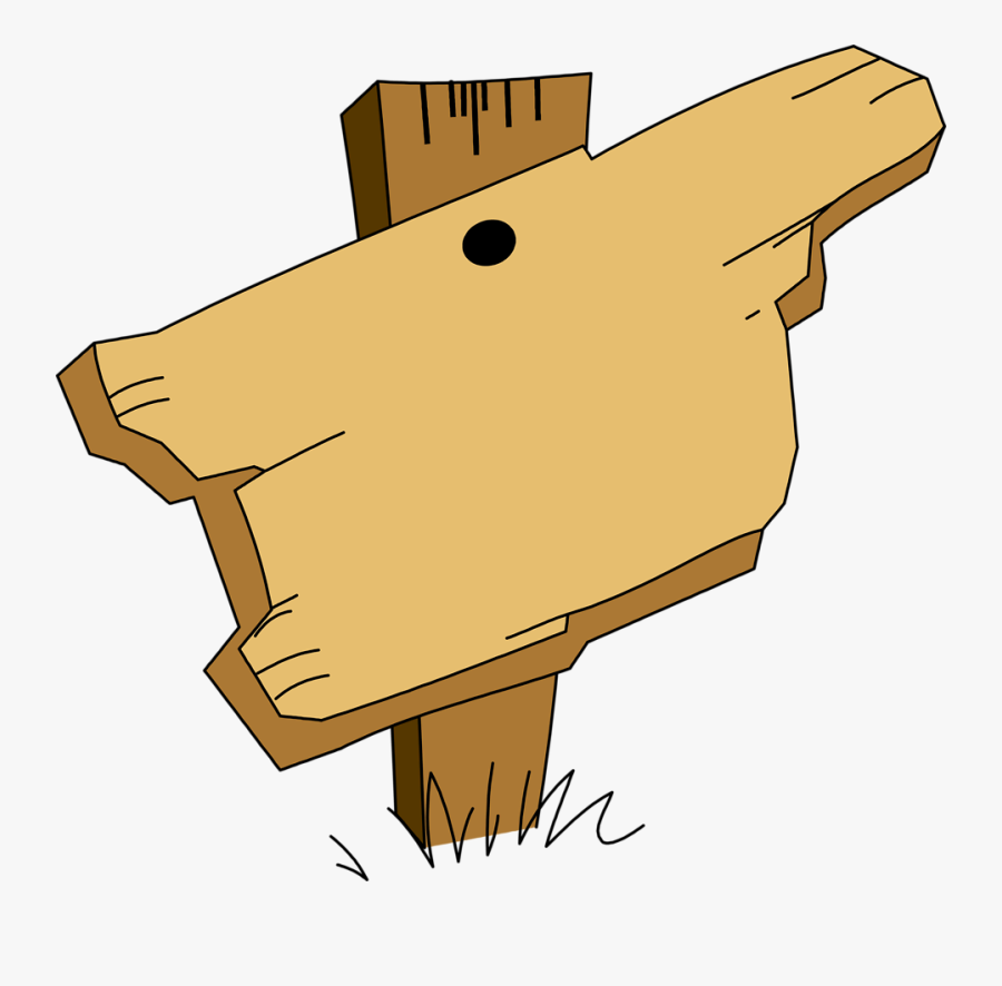 Clip Art Png For Free - Wooden Sign Clip Art, Transparent Clipart