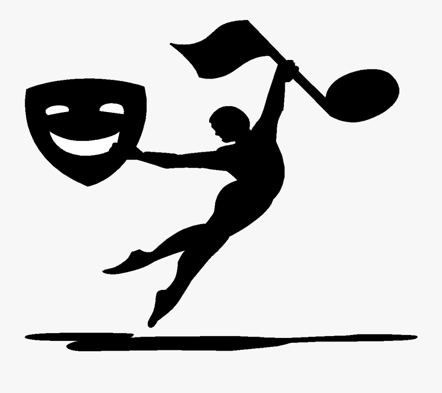 Dance Clipart Theater - Performing Arts Logo, Transparent Clipart