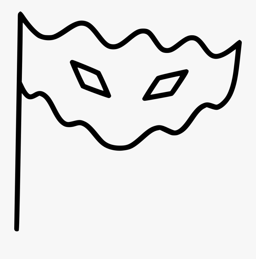 Drama Clipart Theater Icon - Line Art, Transparent Clipart