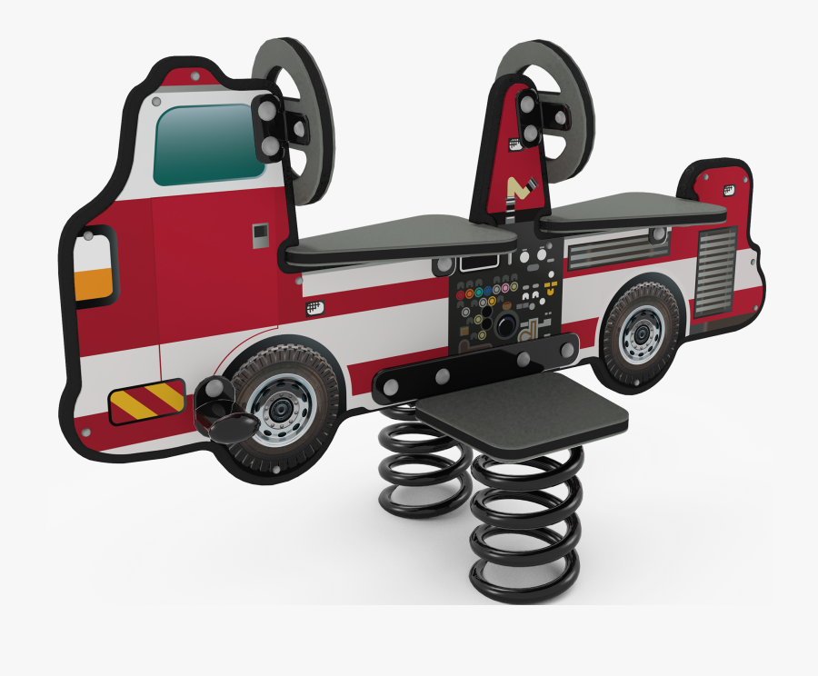 Transparent Fire Truck Clipart - Digi Rider, Transparent Clipart