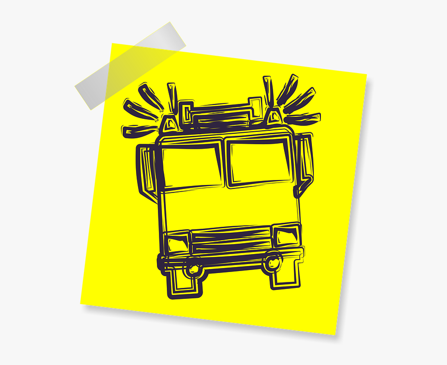 Fire Truck Emergency - Fire Engine, Transparent Clipart
