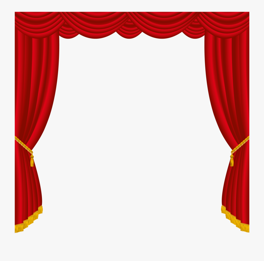 Drama Clipart Theatre Ticket - Curtain Png, Transparent Clipart
