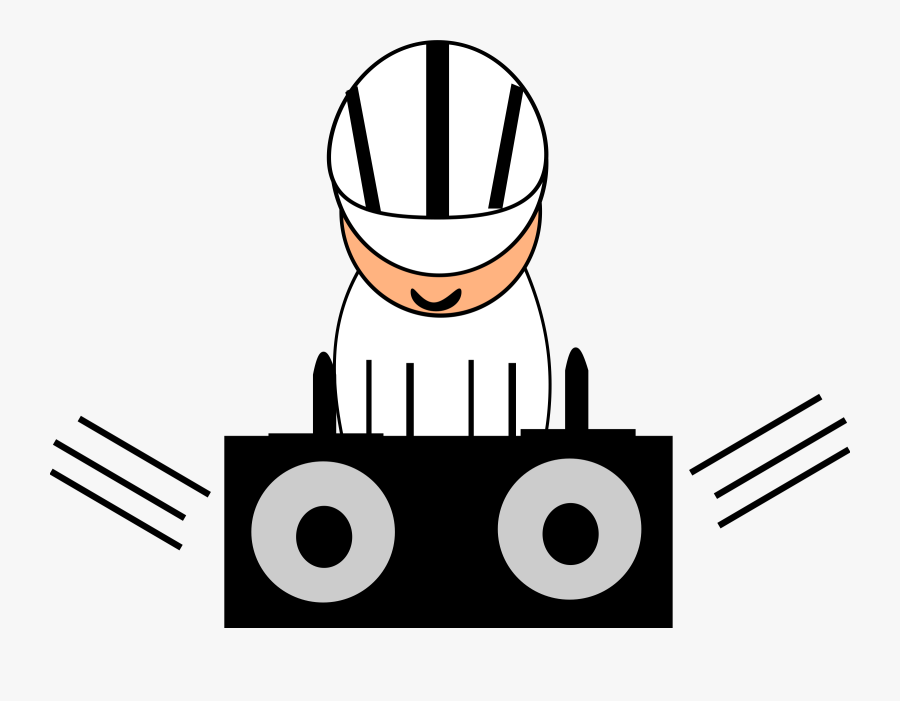 Dj - Dj Kartun, Transparent Clipart