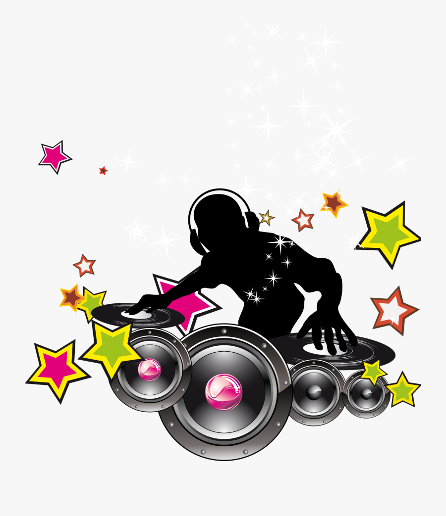 Transparent Dj Clipart - Dj Sound Logo Png, Transparent Clipart