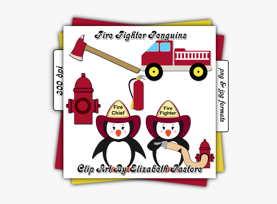 Axe Clipart Fire Truck - Firefighter, Transparent Clipart
