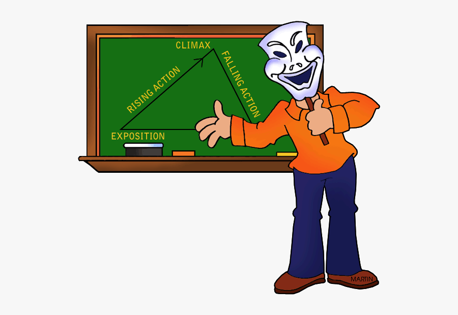 Art Clip Art By Phillip Martin, Elements Of Drama - Four Elements Of Drama, Transparent Clipart