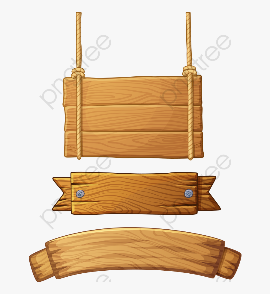 Wooden Signboard Collection - Letrero De Madera Png, Transparent Clipart