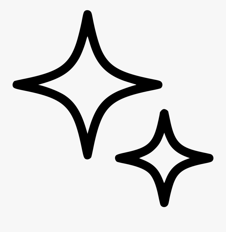 Stars Sky Night Comments - Christmas Star Icon, Transparent Clipart