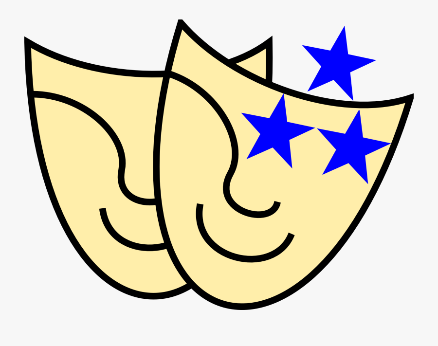 Theatre Sock And Buskin Tragedy - Theme Clipart, Transparent Clipart