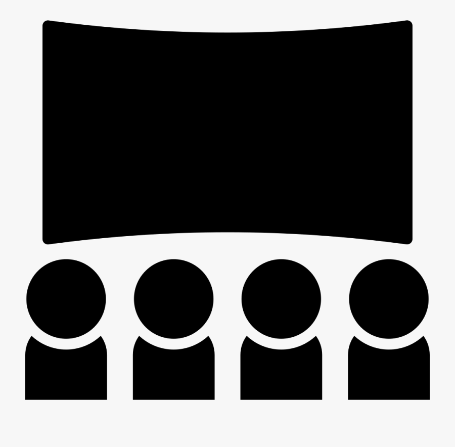 Movie Theater Icon Png, Transparent Clipart