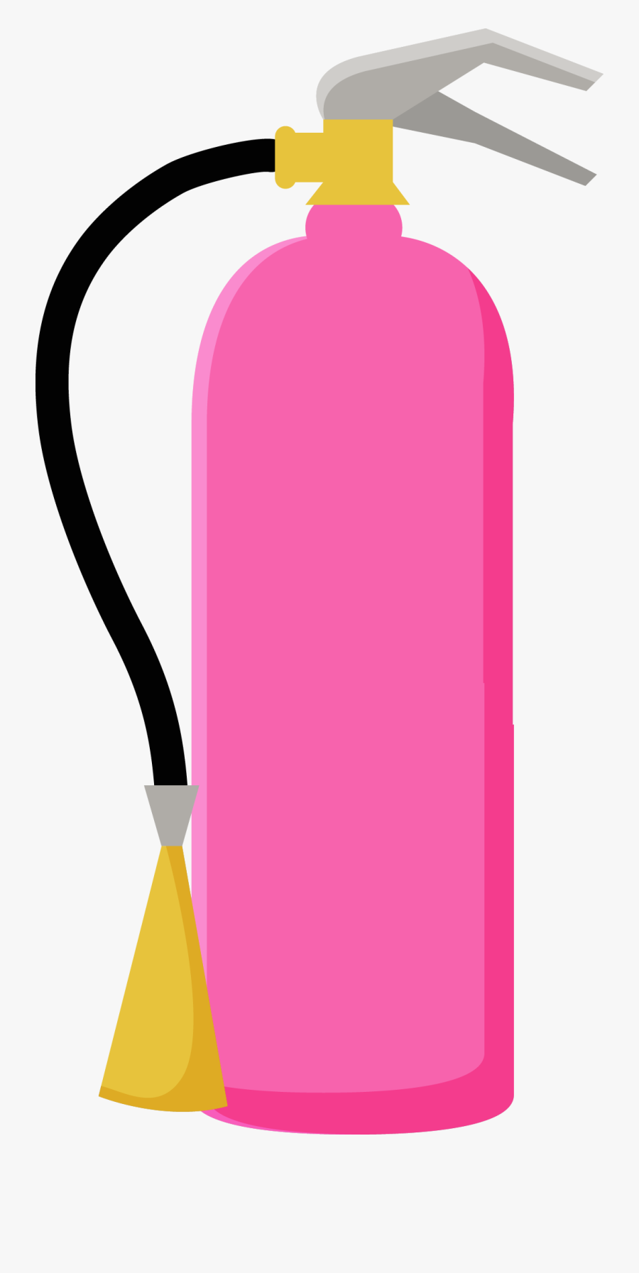 Orange Fire Extinguisher Clip Art, Transparent Clipart
