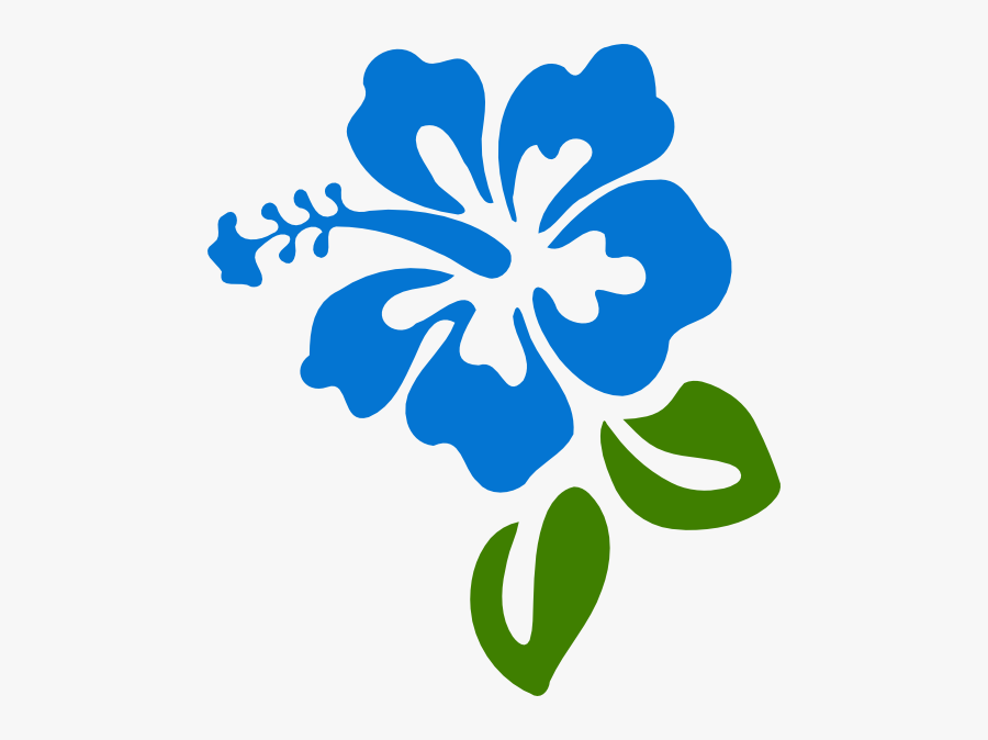 Leaves Clipart Hibiscus - Hibiscus Clip Art, Transparent Clipart