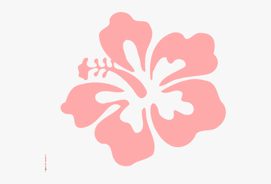 Pink Hibiscus Flower Clipart, Transparent Clipart