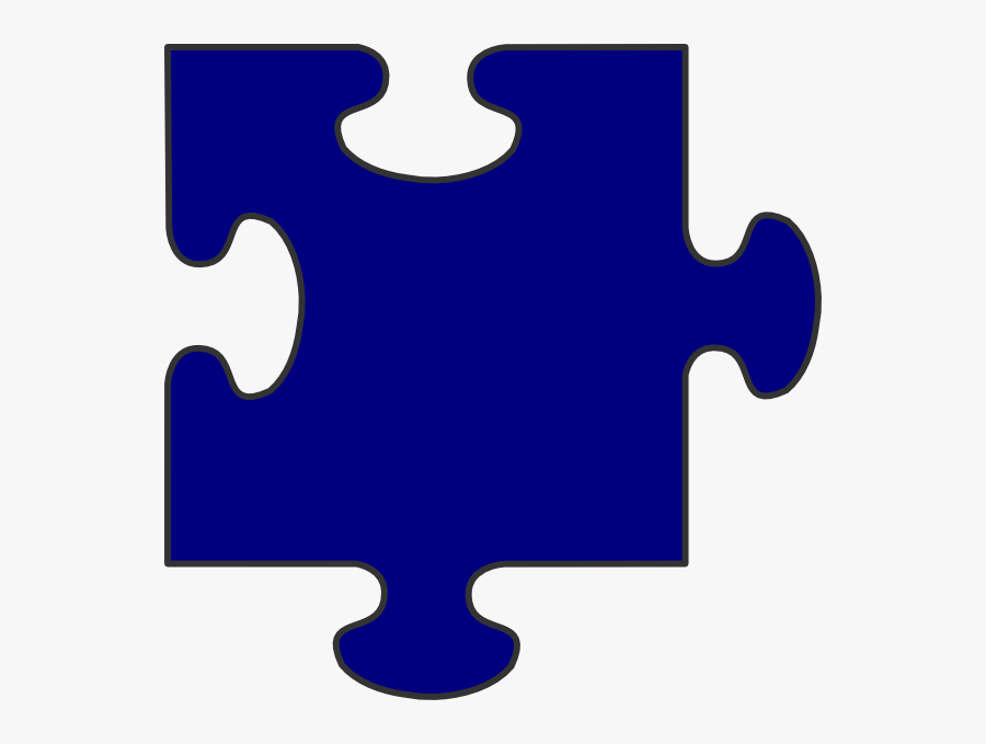 Blue Puzzle Piece Svg Clip Arts - Colorful Puzzle Pieces Clipart, Transparent Clipart