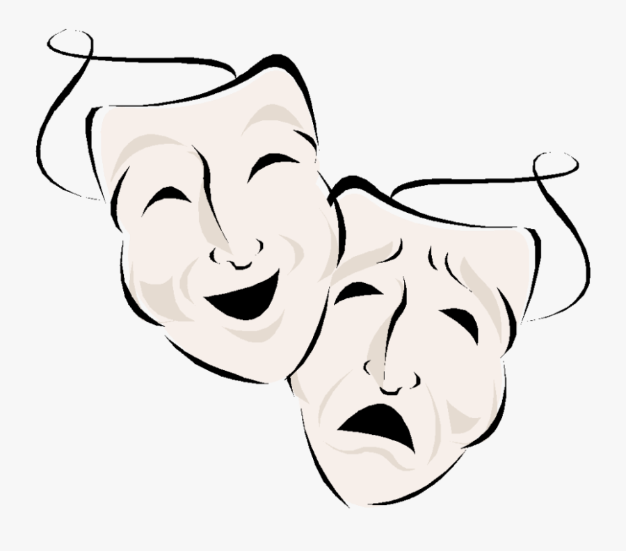 For Make Your Own Pattern - Good And Evil Mask, Transparent Clipart