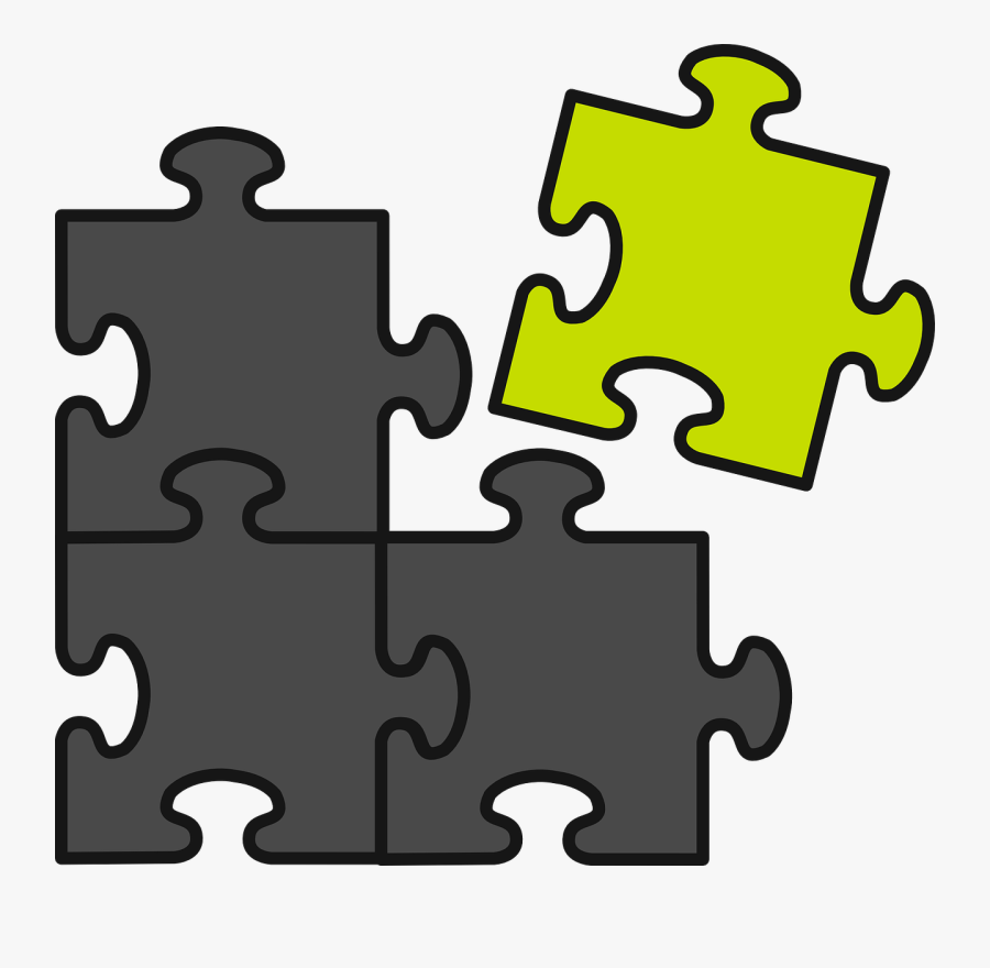 Jigsaw Piece, Transparent Clipart