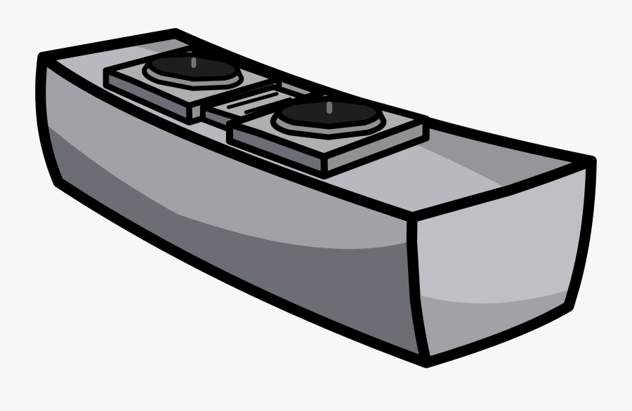 Image - Club Penguin Furniture Dj Table, Transparent Clipart