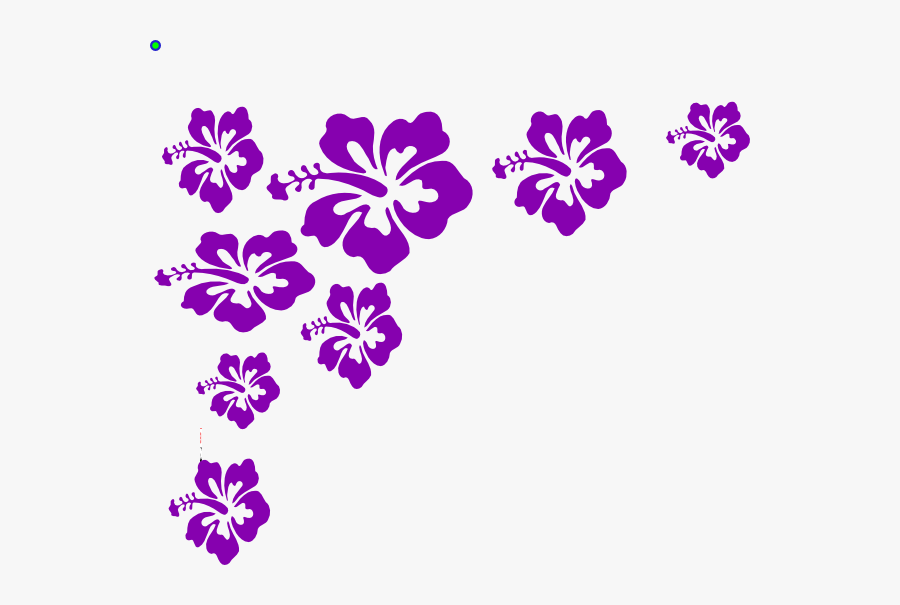Transparent Hibiscus Clipart - Color Full Vector Png, Transparent Clipart