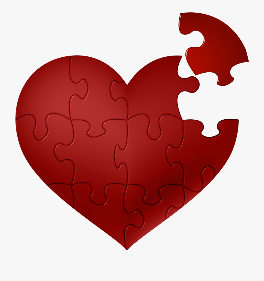 Heart Puzzle Piece Svg Clipart , Png Download - Let Go Of The Anger Quotes, Transparent Clipart