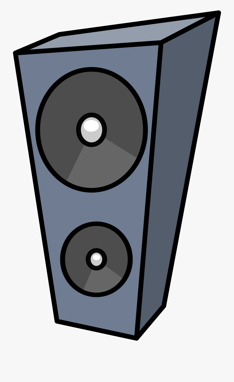 Clipart - Cartoon Speakers Png, Transparent Clipart