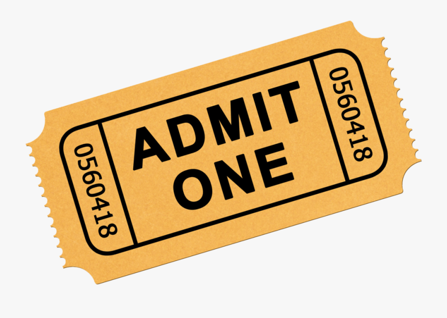 Ticket Clip Art Cinema Train Transparent Background Movie Ticket