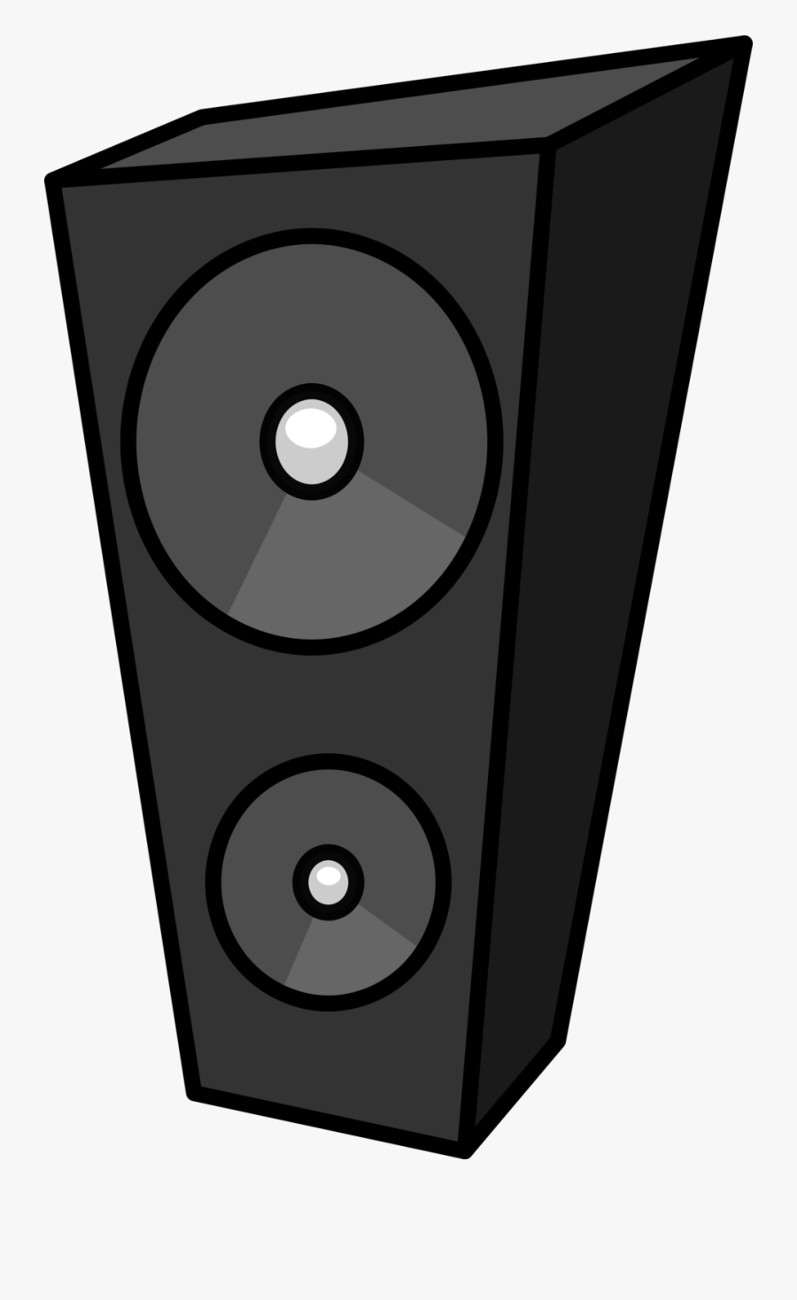 Clip Art Dj Equipment Clipart - Cartoon Speakers Transparent, Transparent Clipart