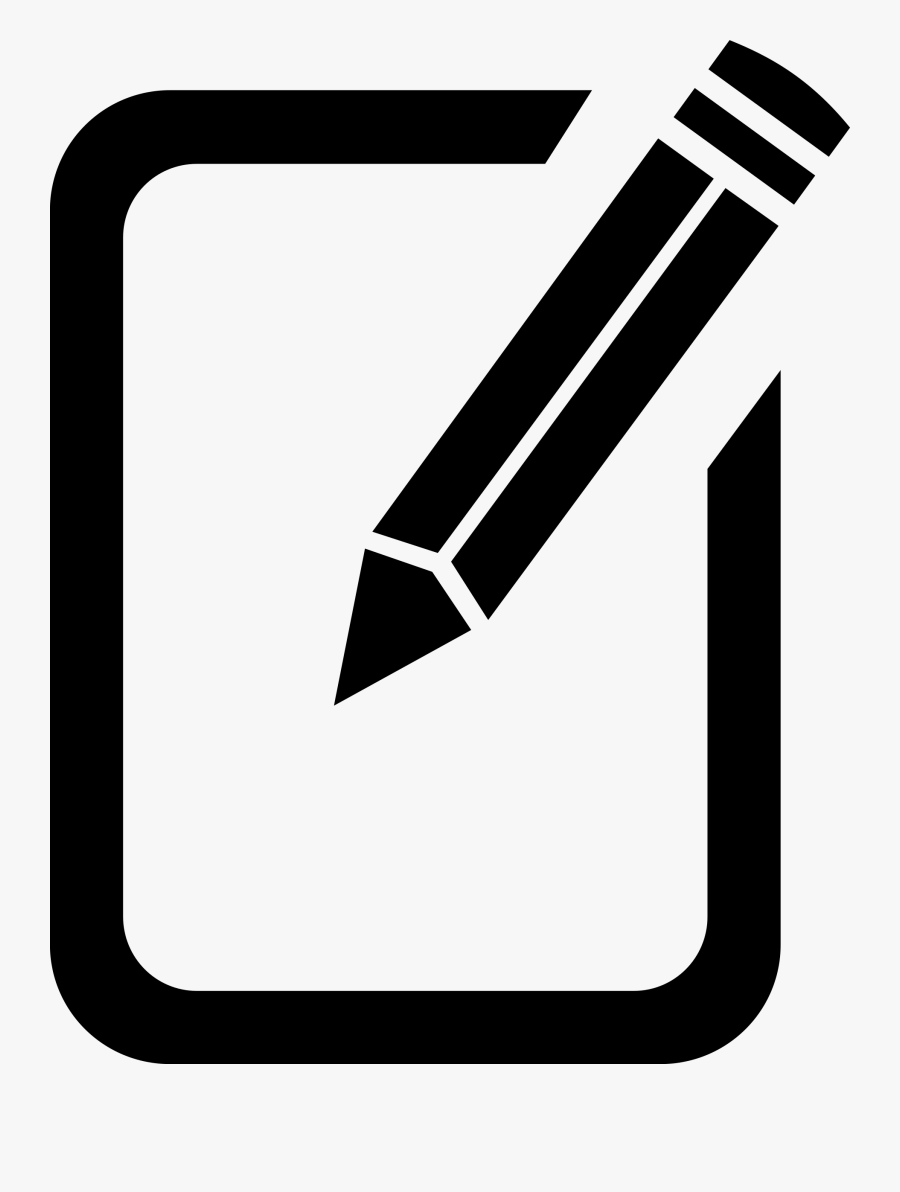 Free Clipart - Edit Icon Transparent Background, Transparent Clipart