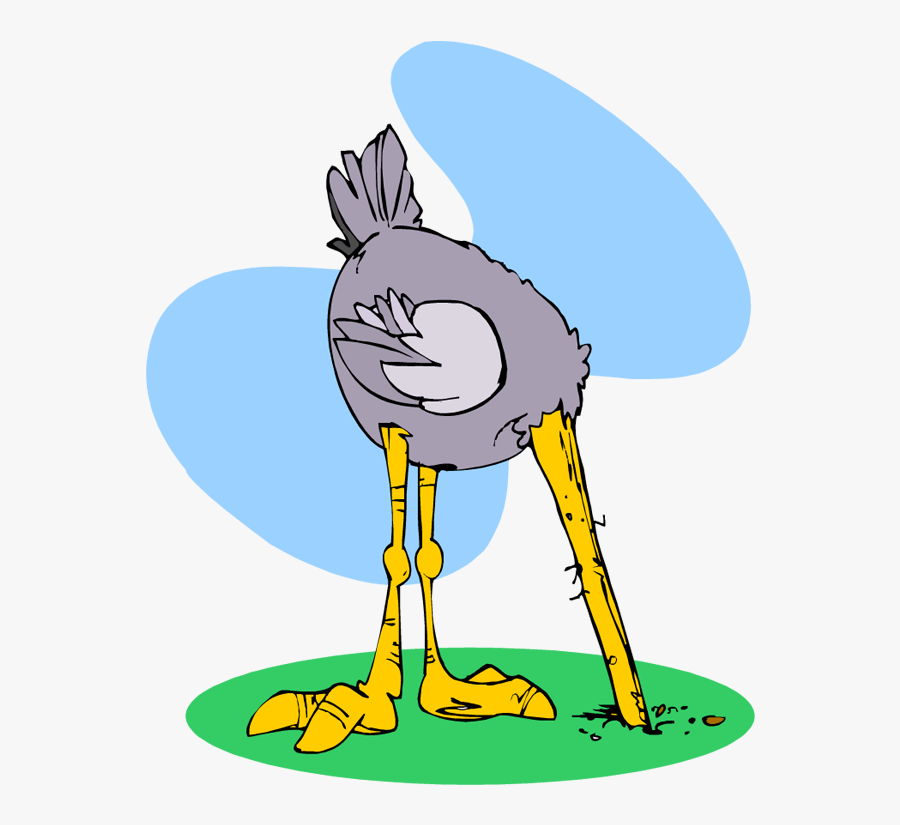 Head In The Sand Clipart - Avoidance Png Clip Art, Transparent Clipart