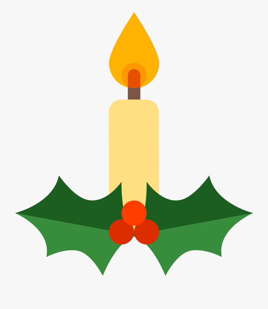 Candle Flame Clipart - Icon, Transparent Clipart