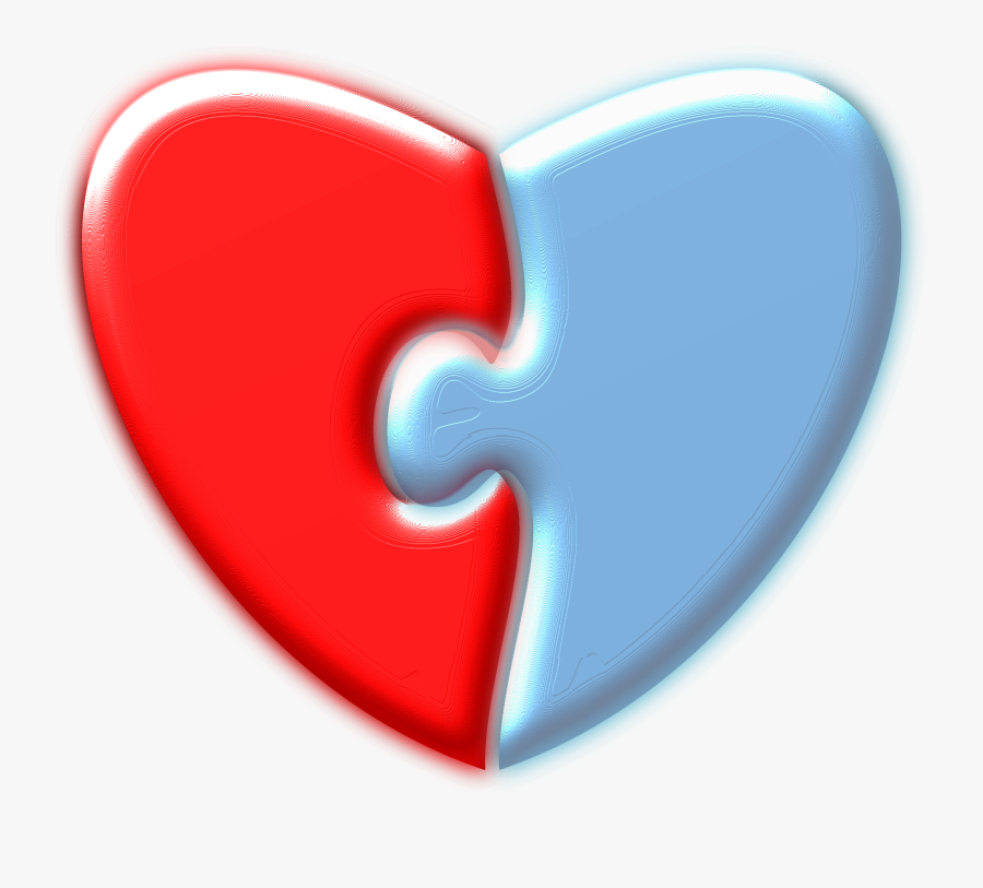 Be My Puzzle Clip Art Black And White Stock - Heart, Transparent Clipart