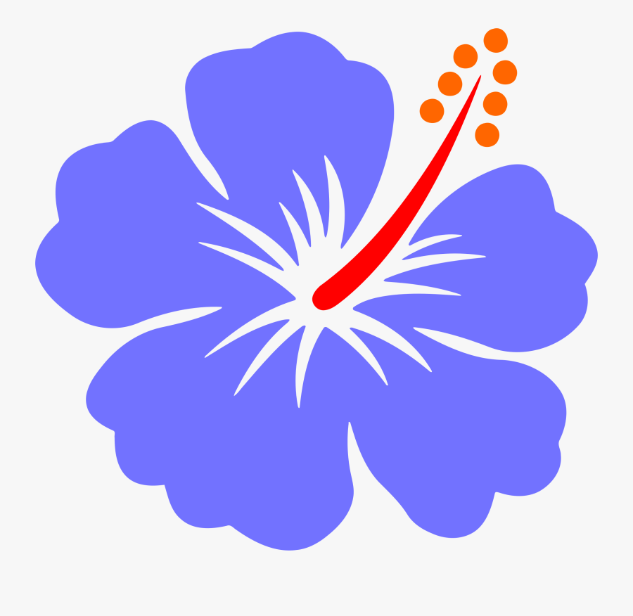 Transparent Lei Clipart - Clipart Hibiscus Flower Png, Transparent Clipart