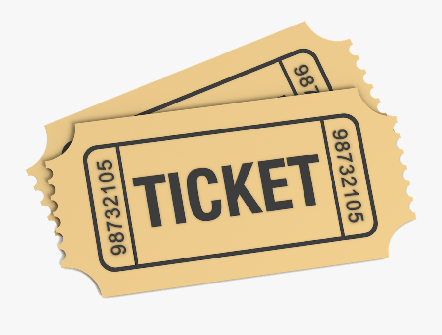 Clip Art Black And White Download Amusement Park Gift - Childrens Ticket, Transparent Clipart