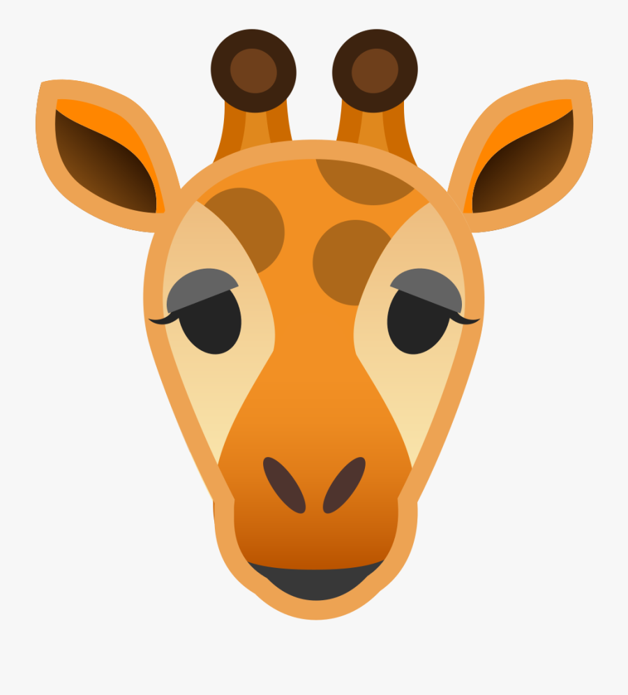 Giraffe,giraffidae,clip - Giraffe Head Icon Png, Transparent Clipart