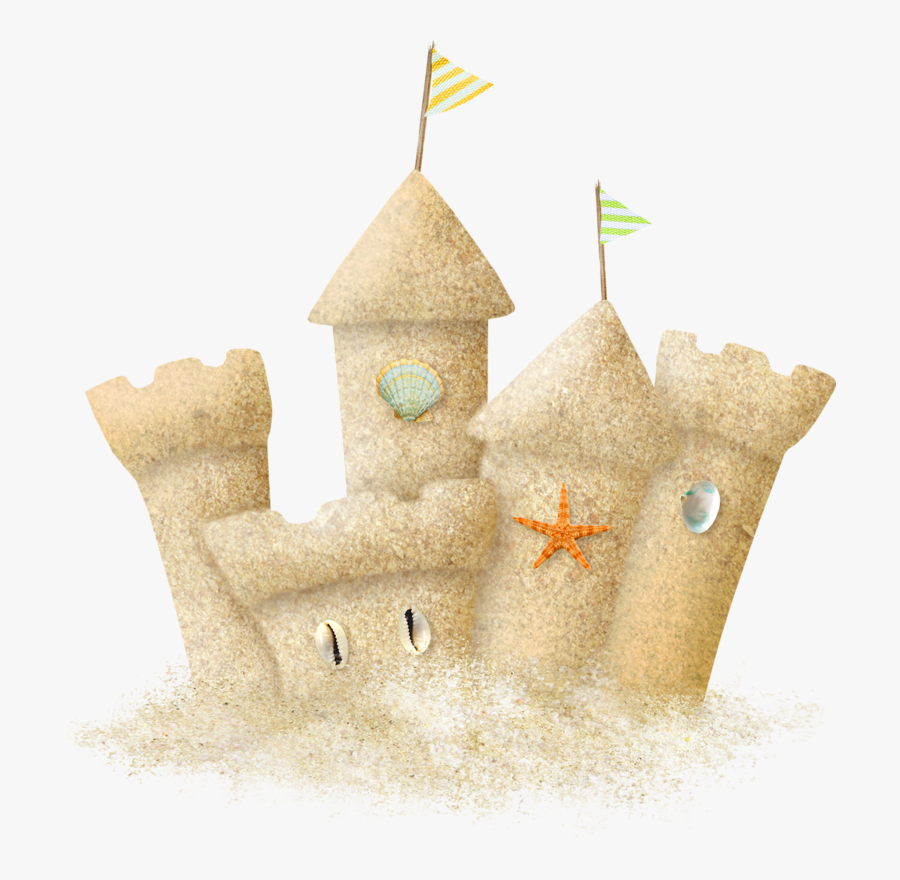 Nld Addon Sand Castle - Cartoon Beach Sand Castle, Transparent Clipart