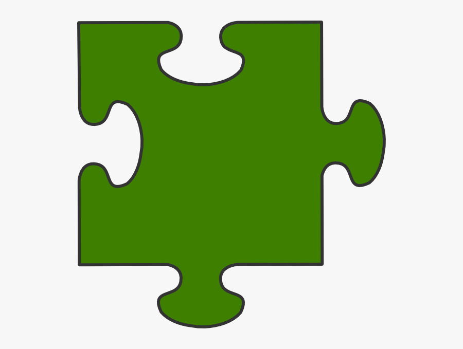 Single Puzzle Piece Clipart, Transparent Clipart