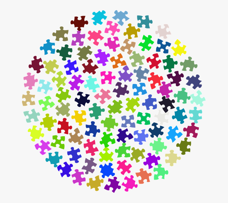 Transparent Puzzle Pieces Clipart - Puzzle Pieces Clip Art, Transparent Clipart